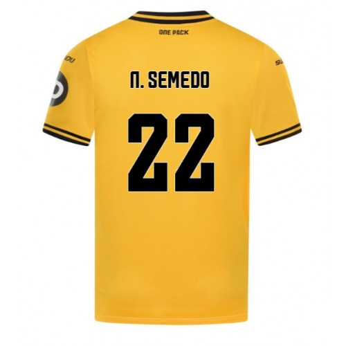 Fotballdrakt Herre Wolves Nelson Semedo #22 Hjemmedrakt 2024-25 Kortermet